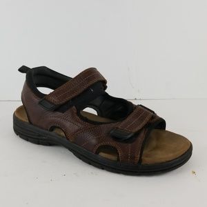 Khombu classic collection leather sandals size 12M